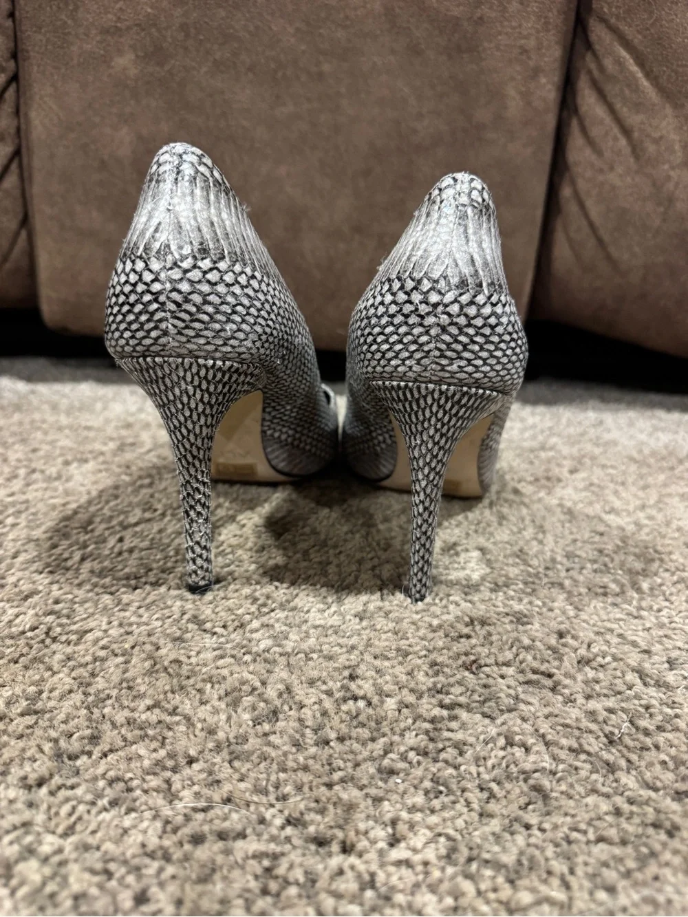 ALDO SNAKE SKIN GENUINE LEATHER 4” STILETTO
